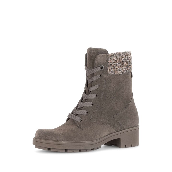 Bottine à lacets marron #2