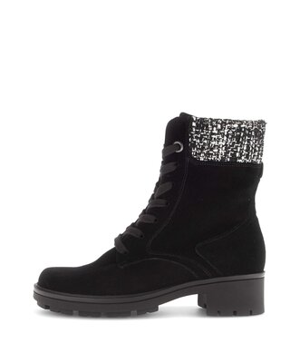 Stivaletto stringato nero