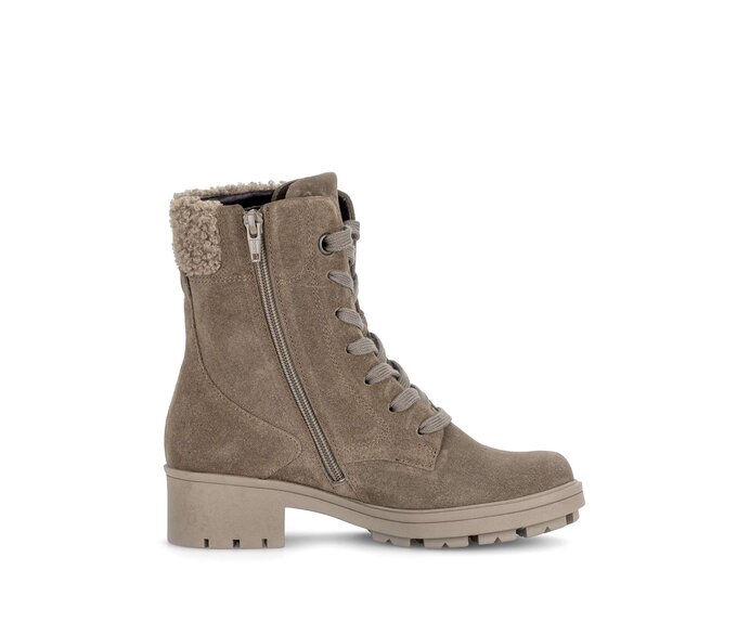 Enkellaarsjes met veter bruin #1 Enkellaarsjes met veter bruin #1