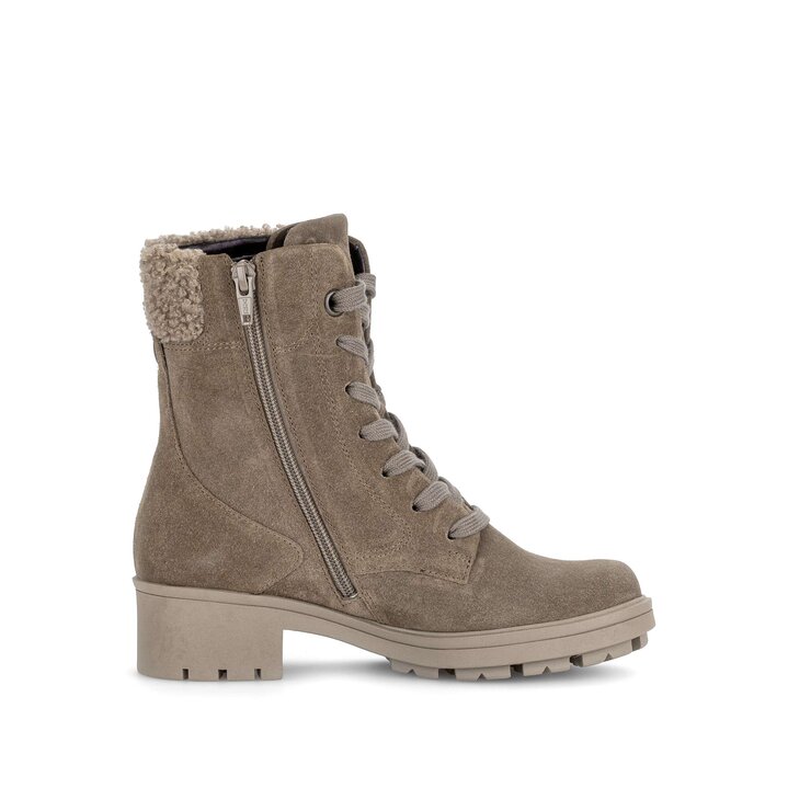 Schnürstiefelette braun #1