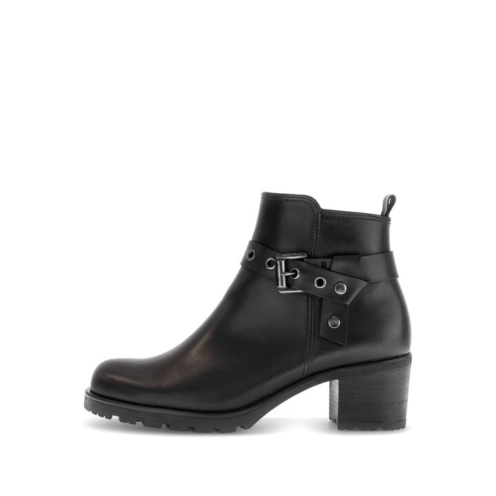 Elegante Stiefelette schwarz #0