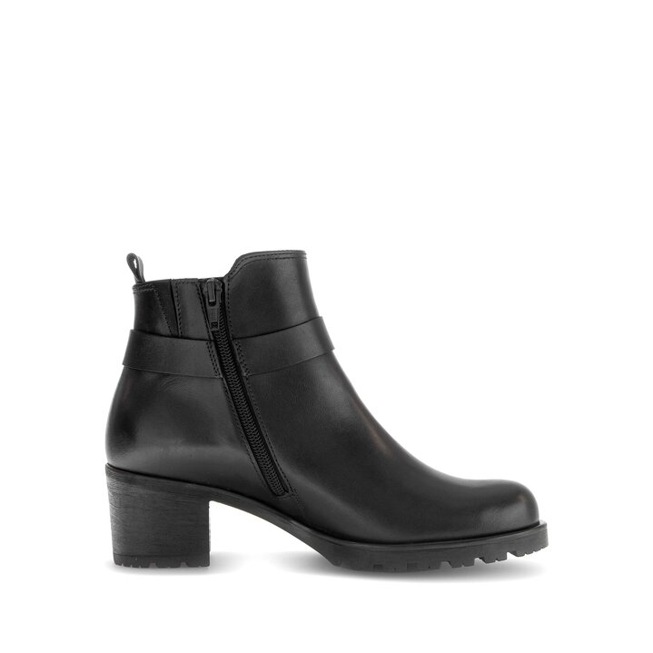 Elegante Stiefelette schwarz #1