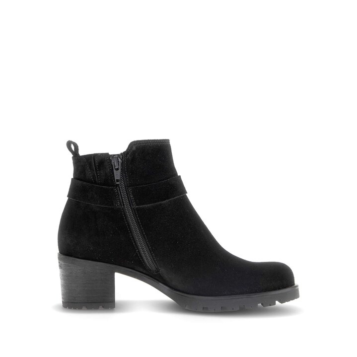 Elegante Stiefelette schwarz #1