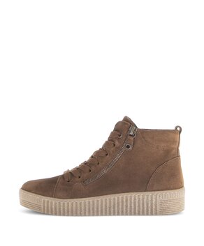 Sneakers alte marrone