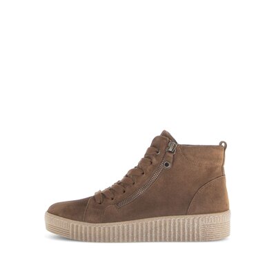 Sneaker high brun