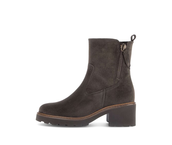 Bottine plateau marron #0