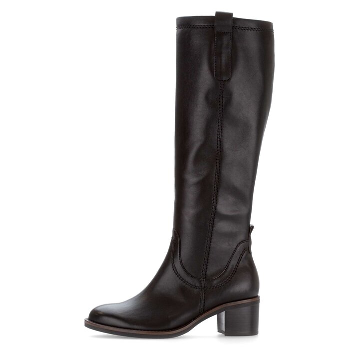 Reiterstiefel schwarz #0