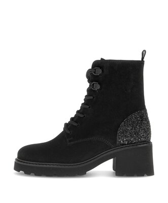 Stivaletto stringato nero