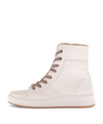 Sneaker high creme