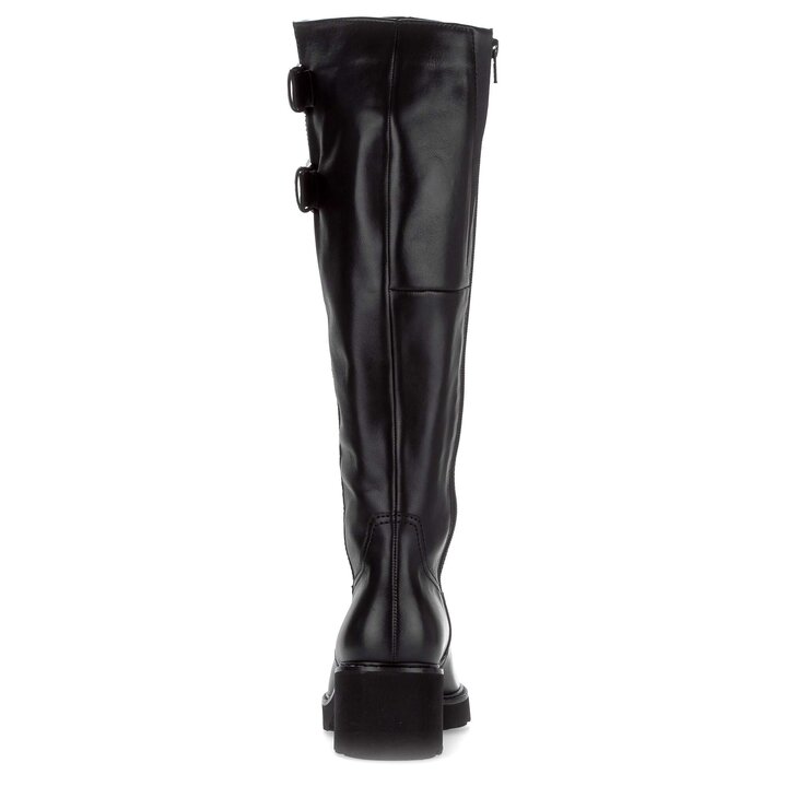 Laarzen op plateauzool zwart #3