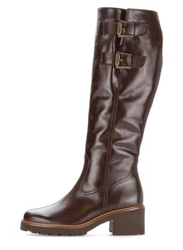 Botte élégante marron