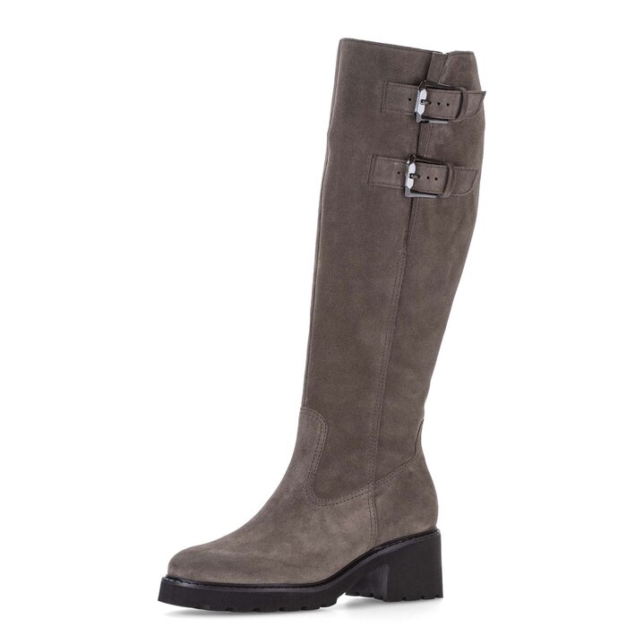 Bottes plateau marron #2