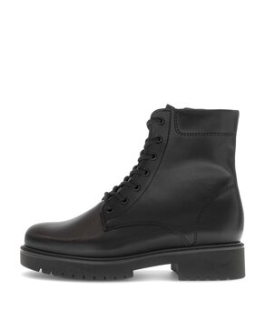 Sportliche Stiefelette schwarz