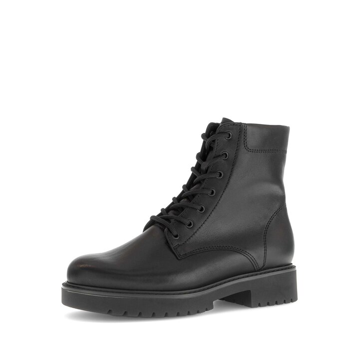 Schnürstiefelette schwarz #2