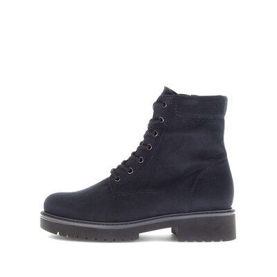 Snörstövletter blå