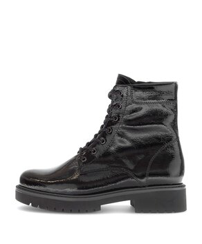 Sportliche Stiefelette schwarz