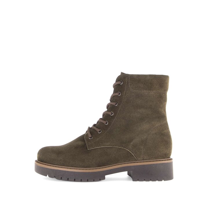 Stivaletto stringato verde #0