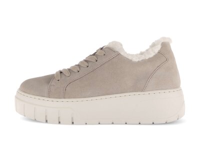Sneakers basse beige