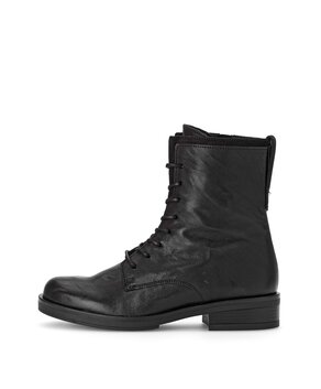Schnürstiefelette schwarz