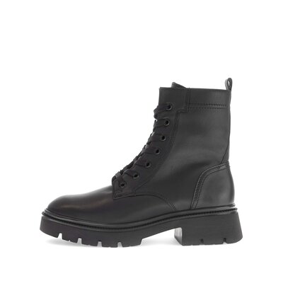 Snörstövletter svart