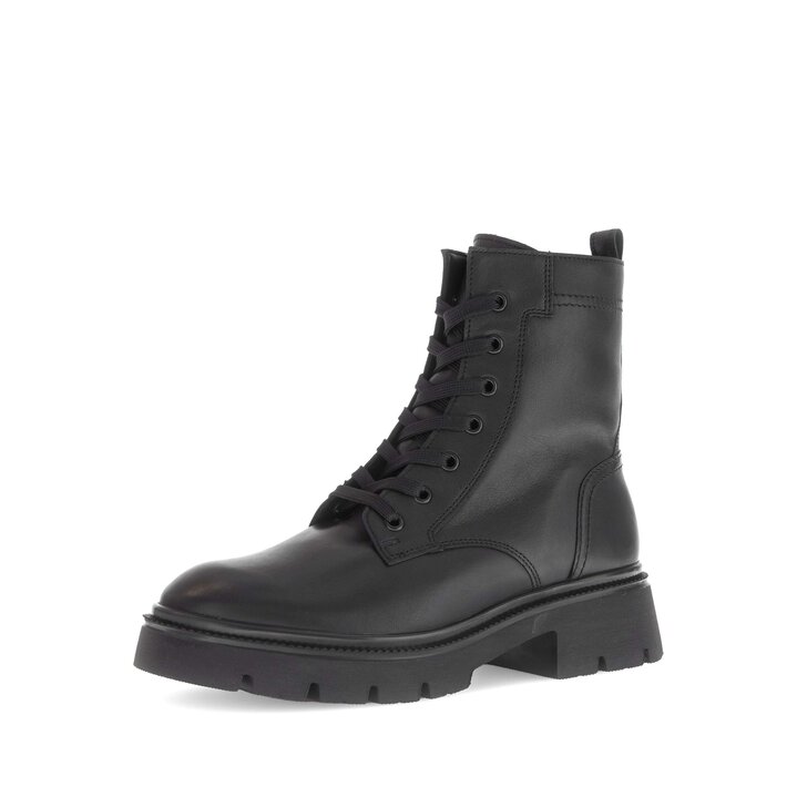 Schnürstiefelette schwarz #2