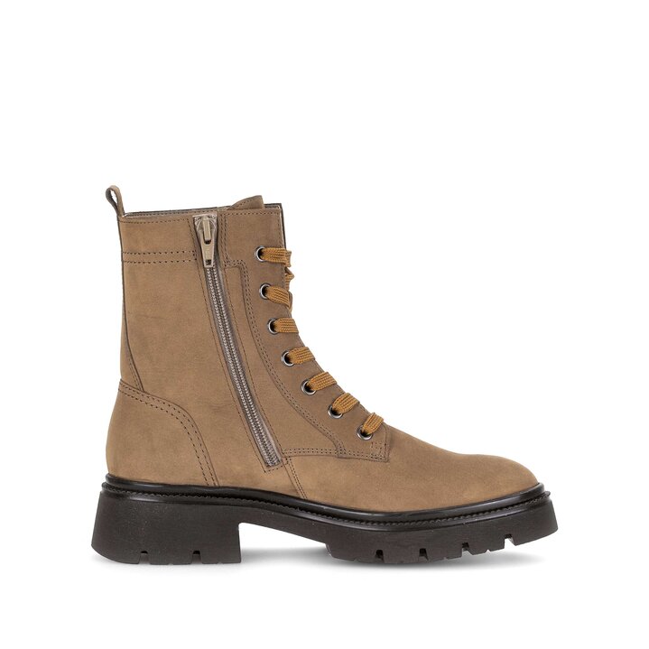 Schnürstiefelette braun #1