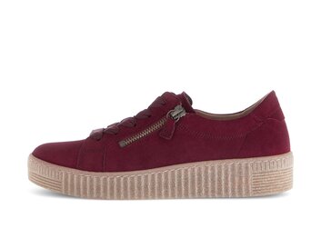 Sneakers basse rosso