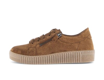 Sneaker low braun