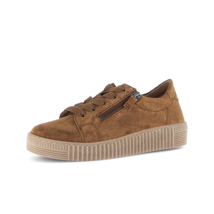 Lage sneaker bruin #2