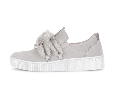 Sneakers basse grigio