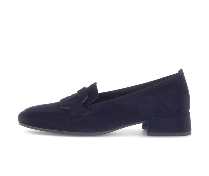 Hochfrontpumps blau #0