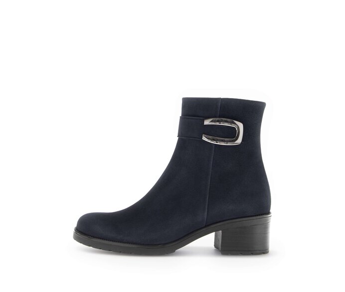 Elegante Stiefelette Blau #0