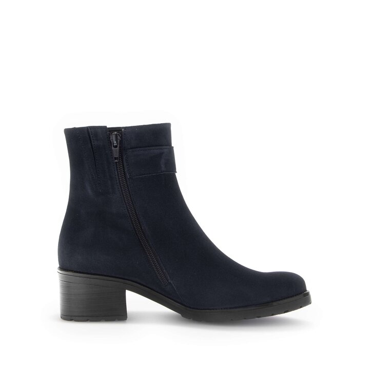 Elegante Stiefelette Blau #1