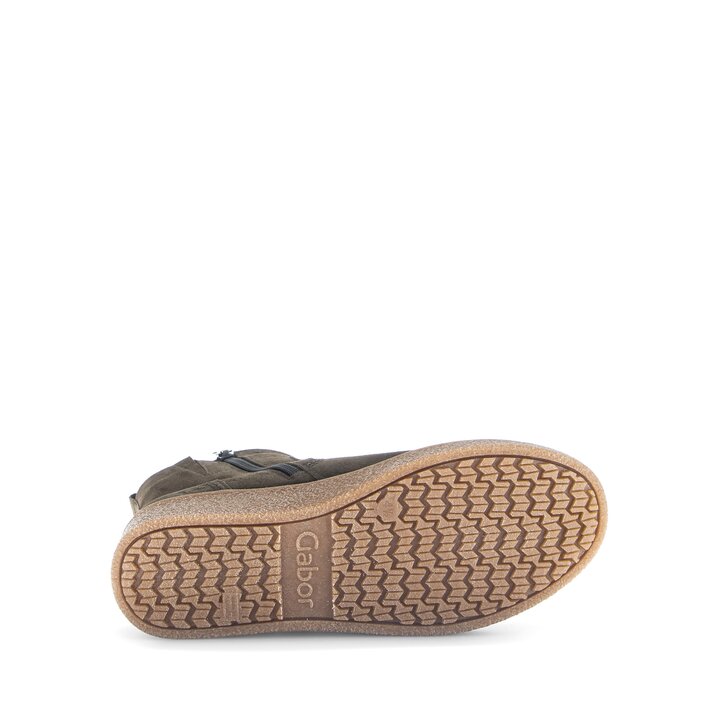 Sportliche Stiefelette grün #4