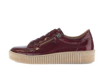 Sneakers basse rosso