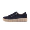 Lage sneaker blauw