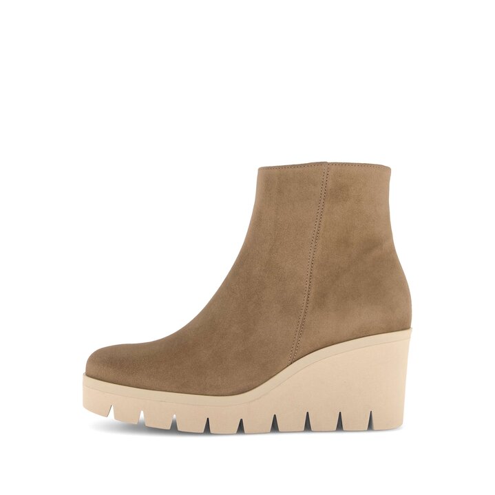 Bottine plateau marron #0