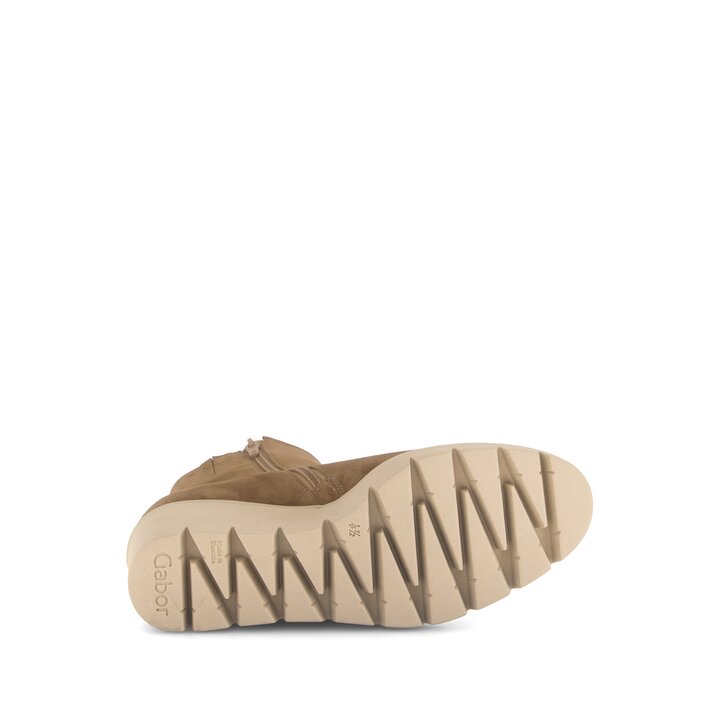 Bottine plateau marron #4