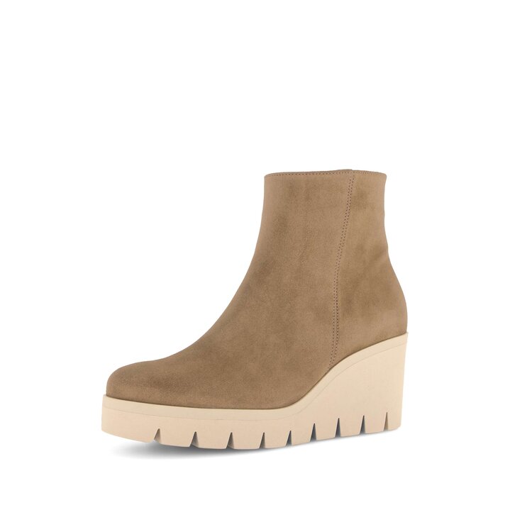 Bottine plateau marron #2