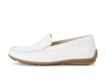 Mocassin blanc