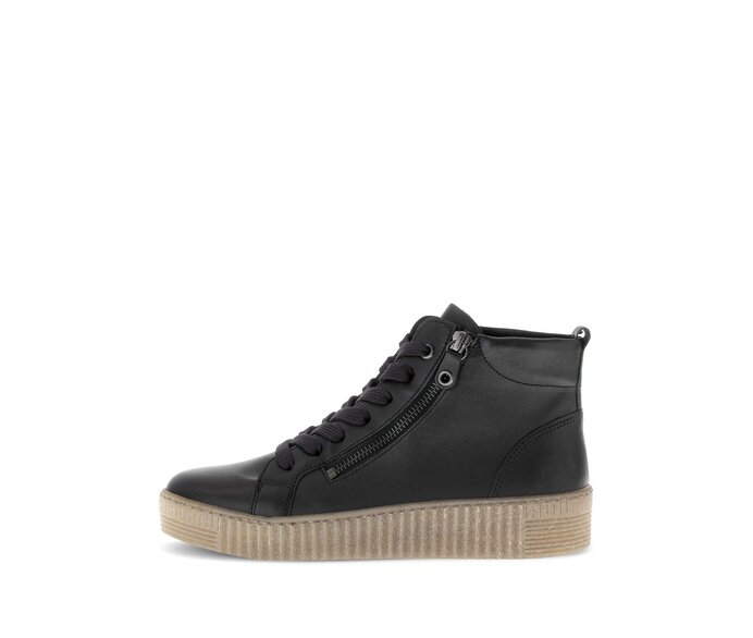 Hoge sneaker zwart #0