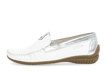 Mocassin blanc