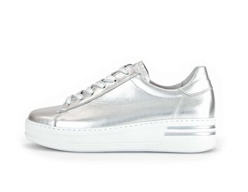 Sneaker low silber