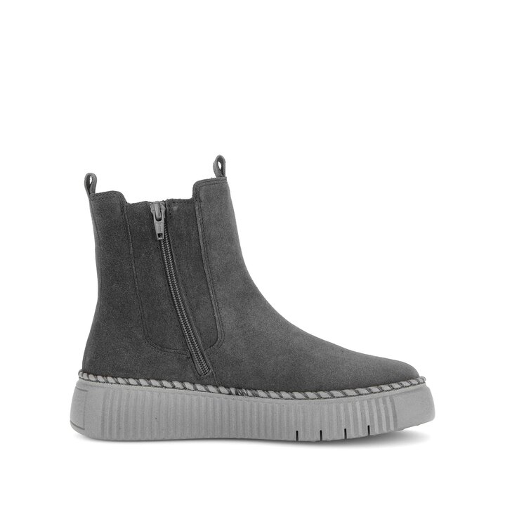 Chelsea boots grå #1