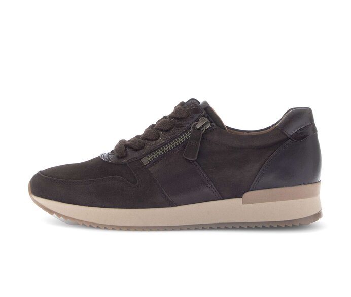 Lage sneaker bruin #0