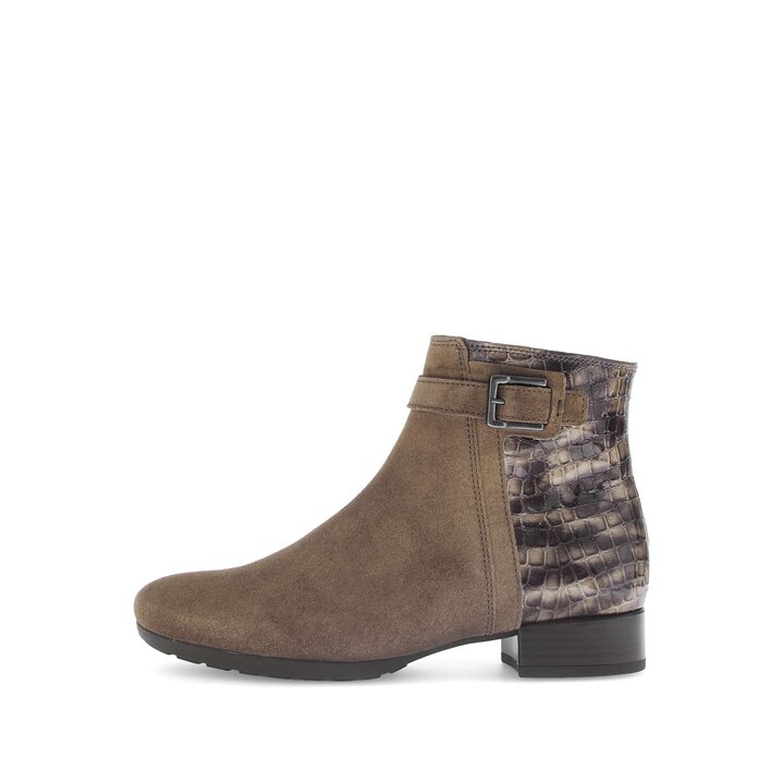 Elegante Stiefelette braun #0