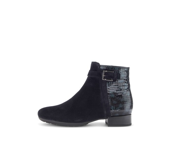 Elegante Stiefelette blau #0