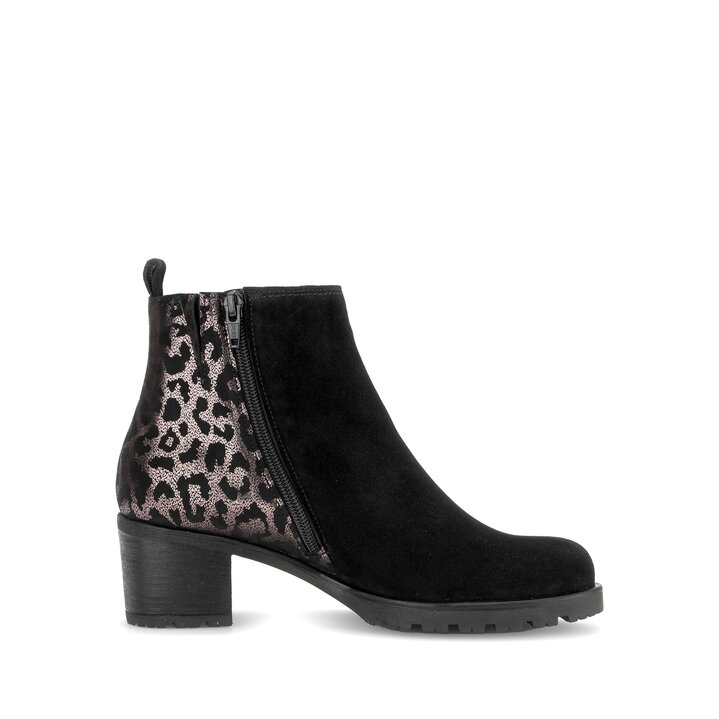 Elegante Stiefelette schwarz #1