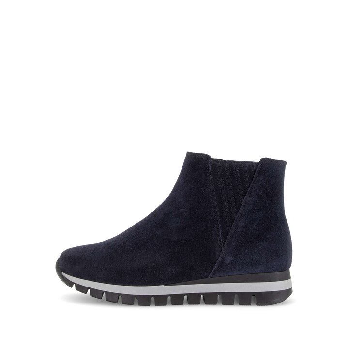 Sportliche Stiefelette blau #0