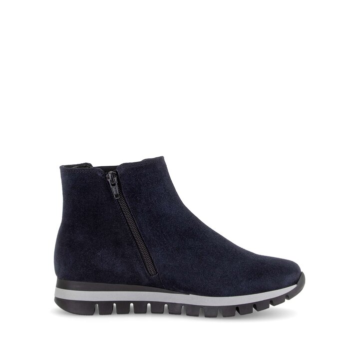 Sportliche Stiefelette blau #1